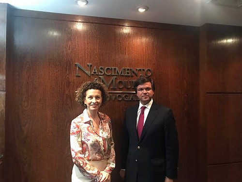 Visit to the partner firm of Saraiva Matias e Associados, Nascimento e Mourão